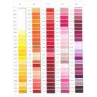 Isacord gépi hímző cérna 40-es vastagságú 1000 méteres többféle színben KS kúpos 10 kúp/doboz