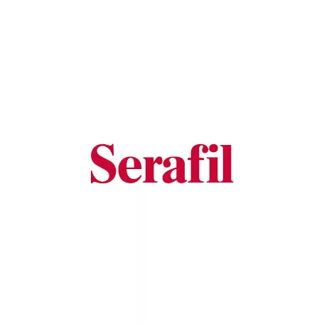 SERAFIL 8-as vastagságú fehér bőrvarró cérna 850  m/orsó.  Amann bőrvarró cérna