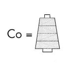 Belfil-S 120-as színes poliészter varrócérna 5000 méter/kúp  (Amann) 10 kúp/doboz 