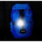 BEHAJTANI TILOS tábla felakasztható fényvisszaverő medál. 3M anyag EN13356 európai minőségi tanúsítvánnyal.