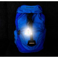   BICIKLI ÚT tábla felakasztható fényvisszaverő medál. 3M anyag EN13356 európai minőségi tanúsítvánnyal.