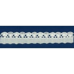   Madeira csipke szél 20 mm, kód:101, (8,3 méter) Madeira csipke szalag.