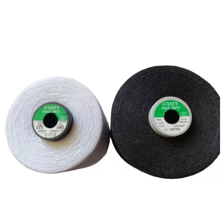 Dual Duty 75T40 5000 méteres cérna Coats EcoVerde nyomdai cérna.