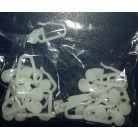 Mennyezeti síngörgő , görgős függönyhorog, 20 db /csomag (2120)