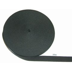   Köpper szalag 40 mm, fehér vagy fekete, pamut anyag.  (50 méter) Szegőszalag. 