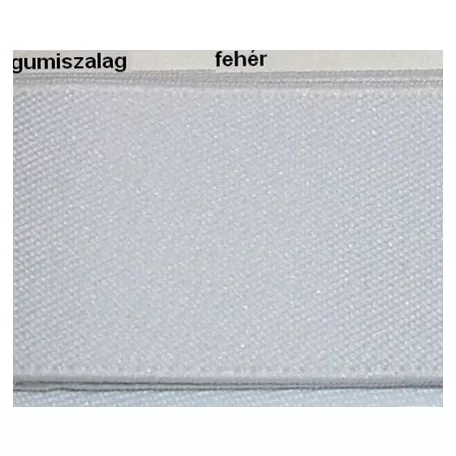 Nadrágtartó gumiszalag 30 mm. Kantárgumi, sávoly gumi többféle színben.   (25 m)