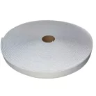 Plüssgumi szalag, 50 mm, fehér vagy fekete ( 25 méteres) 
