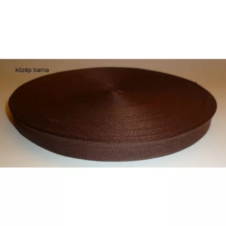Danubia szalag 13 mm többféle színben, 100 % pamut 50 méteres