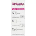 Angyalka öntapadó strasszkő, kb. 40 mm x 35 mm. 1 lapon 10 db angyal forma