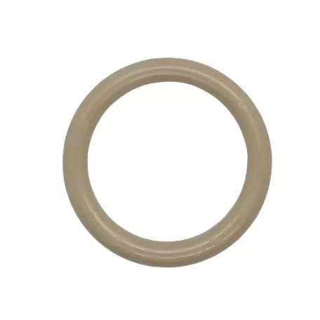 Függönykarika drapp színű 42 mm belső átmérő. Rúdkarnishoz műanyag karika. (10 db/cs)