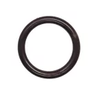 Függönykarika sötétbarna színben  42 mm belső átmérő. Rúdkarnishoz műanyag karika. (10 db/cs)