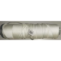   Reluxa zsinór 1 mm, nyersfehér színű, UV álló, kopásálló, tartós,  50 méteres kiszerelésben.