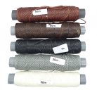 Viaszolt bőrvarró cérna  1 mm-es erős poliészter. (50 m/cséve) 