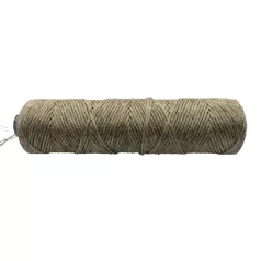   Len zsinór 1,2 mm természetes natúr lenzsineg,  2/2,4 8 szálas.  Espadrille-hoz is. 200 m /cséve 