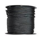 Zsinórkötél 8 mm fonatolt PES (poliészter) kötél, fekete színben. 100 m / orsó. UV álló, nagy szakítószilárdság.