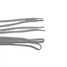 Fehér lapos cipőfűző 160 cm hosszú 6 mm széles 100 % pamut 1 pár   