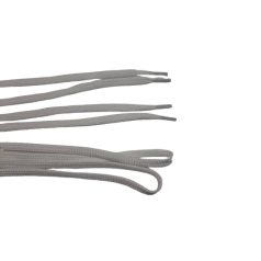   Fehér lapos cipőfűző 160 cm hosszú 6 mm széles 100 % pamut 1 pár   