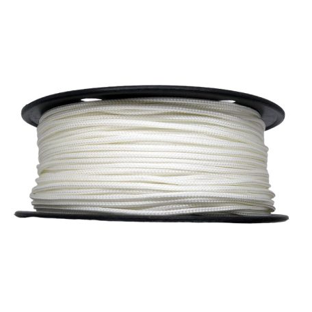 Fonaltolt 2 mm UV álló magas szakítószilárdságú "TRIM zsinór" fehér színben. 10 méteres