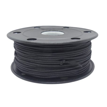 Fonatolt 2 mm UV álló magas szakítószilárdságú "TRIM zsinór" fekete színben. 10 méteres