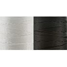 Torlen zsinór 5 mm, polipropilén (PP) laza, táskafül,  zsák behúzó, kapucni zsinór. 100 m . Kötött zsinór. Fehér vagy fekete