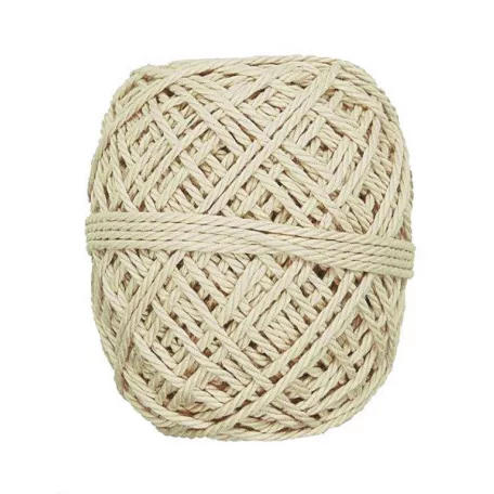 Makramé zsinór sodrott 1,5 mm színes 3,3/3 pamut anyagból 50g/ 50 méter/db, többféle színben.