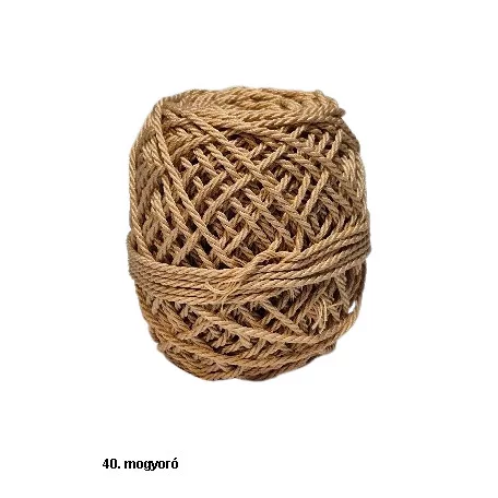 Makramé zsinór sodrott 1,5 mm színes 3,3/3 pamut anyagból 50g/ 50 méter/db, többféle színben.