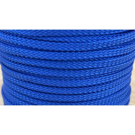 Mentezsinór, paszományzsinór 5 mm széles,többféle színben  (100 m/orsó)