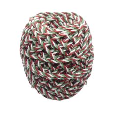 Nemzeti színű 2,5 mm sodrott zsinór, kötöző 100 gr/gombolyag.  