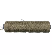   Len zsinór 1,2 mm természetes natúr lenzsineg,  2/2,4 8 szálas.  Espadrille-hoz is. 100m/cséve 