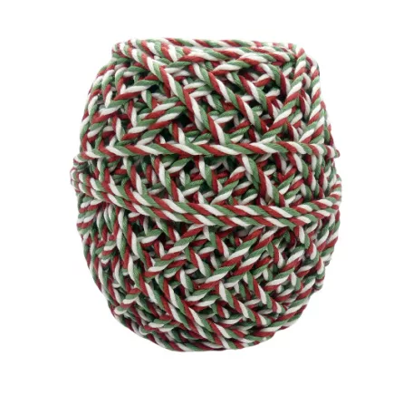 Nemzeti színű 2,5 mm sodrott zsinór, kötöző 100 gr/gombolyag.  