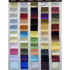   Szatén ferdepánt, 20 mm, többféle színben. ( behajtott széllel)  ( 25 méter/orsó)
