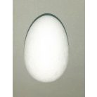 Tojás alakú dekorációs hungarocell 65x95 mm,  1 db