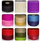 Juta szalag 50 mm x 10 méter, többféle színben természetes dekorkorációs szalag. 9 méteres