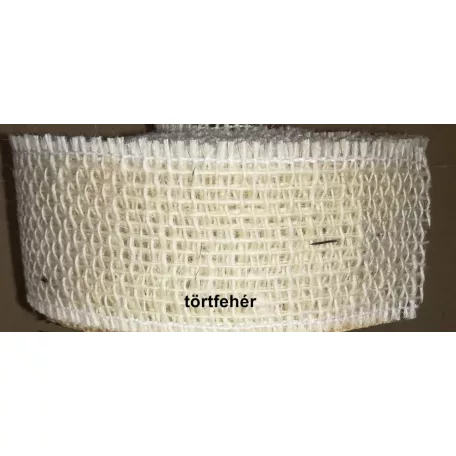 Juta szalag 50 mm x 10 méter, többféle színben természetes dekorkorációs szalag. 9 méteres