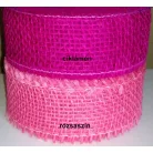 Juta szalag 50 mm x 10 méter, többféle színben természetes dekorkorációs szalag. 9 méteres