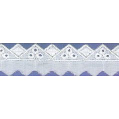   Madeira csipke, 20 mm, szél,  háromszög csúcsos,  445,  (8,7 m)