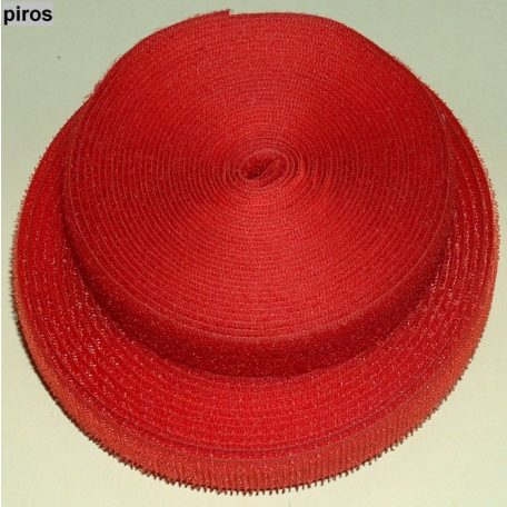 Varrható tépőzár színes 20 mm .5 méter/kiszerelés. (Komplett: kampós+ bolyhos)