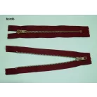 Fémcipzár VT10 zárt réz húzózár 12 cm  (10 db / csomag)