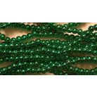 Gyöngyfüzér többféle színben,  3 mm, cérnára fűzve. 2850 Ft/1 csomag ( 12 x 60 cm)