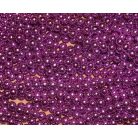 Gyöngyfüzér többféle színben,  3 mm, cérnára fűzve. 2850 Ft/1 csomag ( 12 x 60 cm)