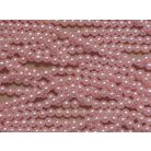 Gyöngyfüzér többféle színben,  3 mm, cérnára fűzve. 2850 Ft/1 csomag ( 12 x 60 cm)