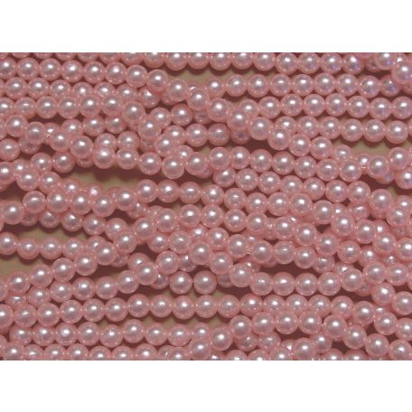 Gyöngyfüzér többféle színben,  3 mm, cérnára fűzve. 2850 Ft/1 csomag ( 12 x 60 cm)