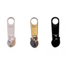 RT0 cipzárkocsi (3-as) laza, fém, fehér, fekete, spirál cipzárhoz (50 db/cs)