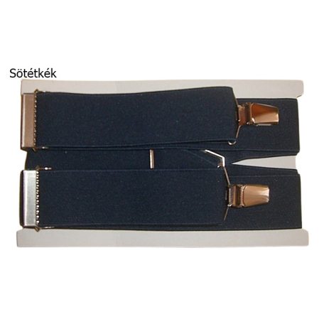 Nadrágtartó férfi  130/25-os méret  "X" hátsóval, többféle színben, 2800 Ft/db (1 db)