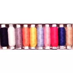   Pamut varrócérna " Patchwork"  100 % pamut, gépselyem, 50-es vastagságú, 100 méter, 310 Ft/cséve 20db/doboz