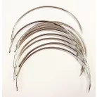 Kárpitos tű, görbetű, CURVED  többféle méretben.  (10 db/csomag/méret)