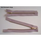 Fémcipzár VT10 zárt réz húzózár 20 cm,    (10 db/csomag) 