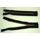 Fémcipzár VT10 zárt réz húzózár 20 cm,    (10 db/csomag) 