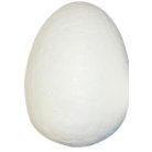 Tojás alakú dekorációs hungarocell 70x110 mm  ( 10 db/cs)