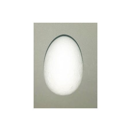 Tojás alakú dekorációs hungarocell 70x110 mm  ( 10 db/cs)